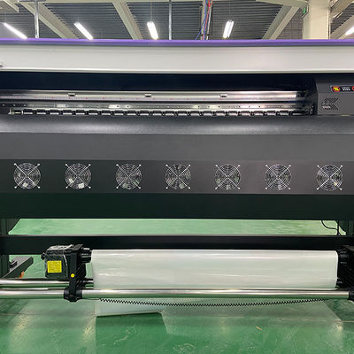 Industrial Digital Large Format Eco Solvent Printer Inkjet CMYK Ink Printer